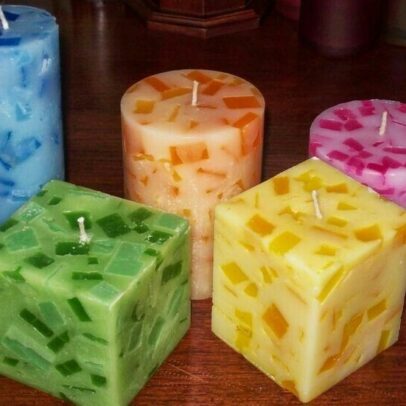 Velas mosaico